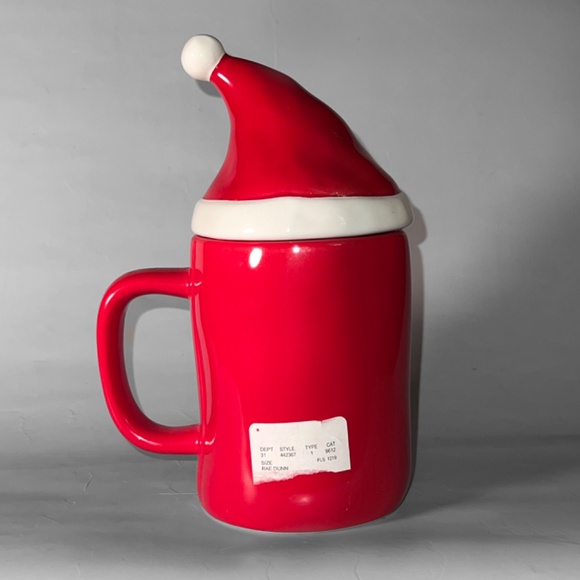 Oversized Santa's Helper Mug with Lid - Picture 3 of 6